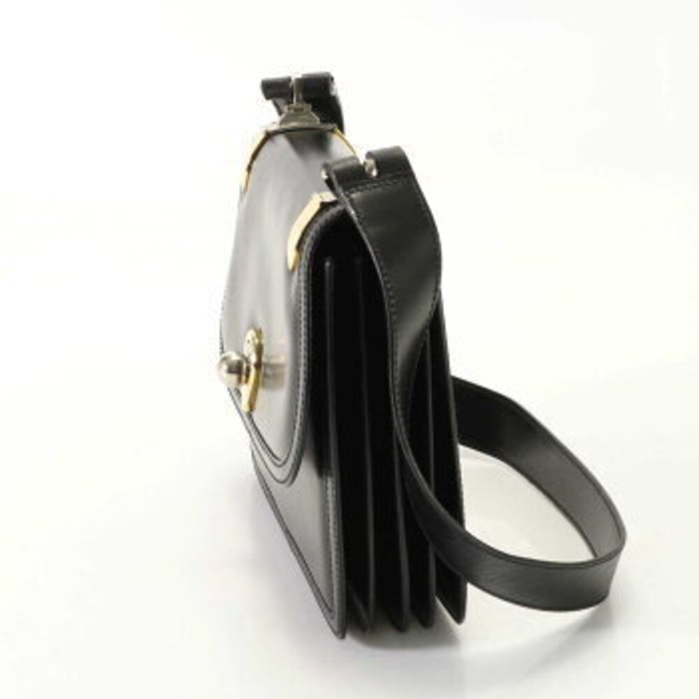 Gucci bag black calfskin shoulder leather - Picture 3 of 14
